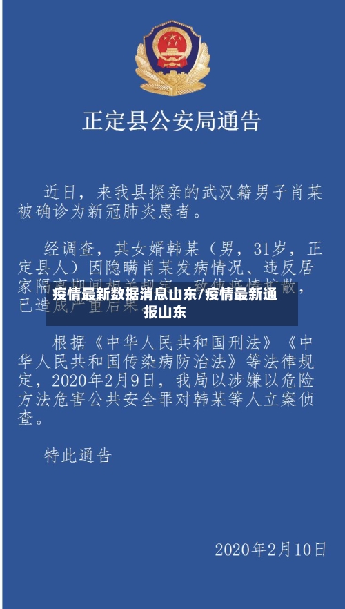 疫情最新数据消息山东/疫情最新通报山东-第2张图片