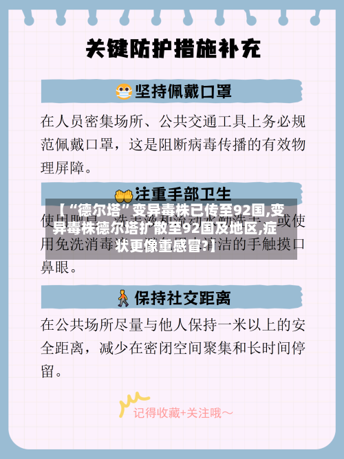 【“德尔塔”变异毒株已传至92国,变异毒株德尔塔扩散至92国及地区,症状更像重感冒?】