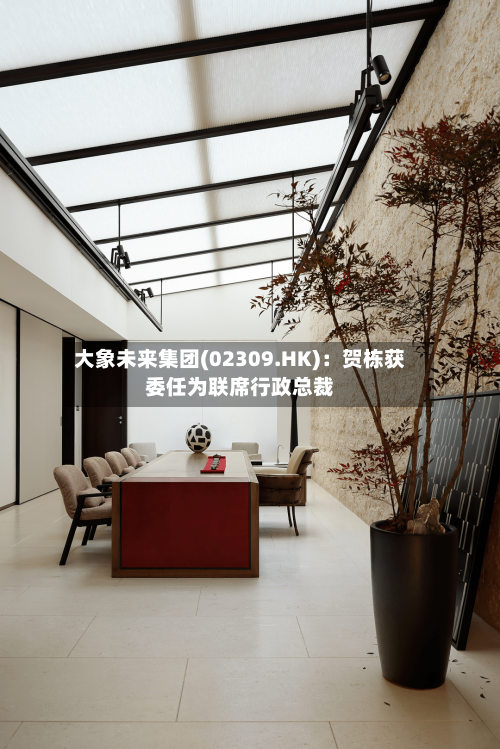 大象未来集团(02309.HK)：贺栋获委任为联席行政总裁