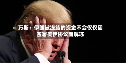 万斯:伊朗被冻结的资金不会仅仅因签署美伊协议而解冻-第3张图片