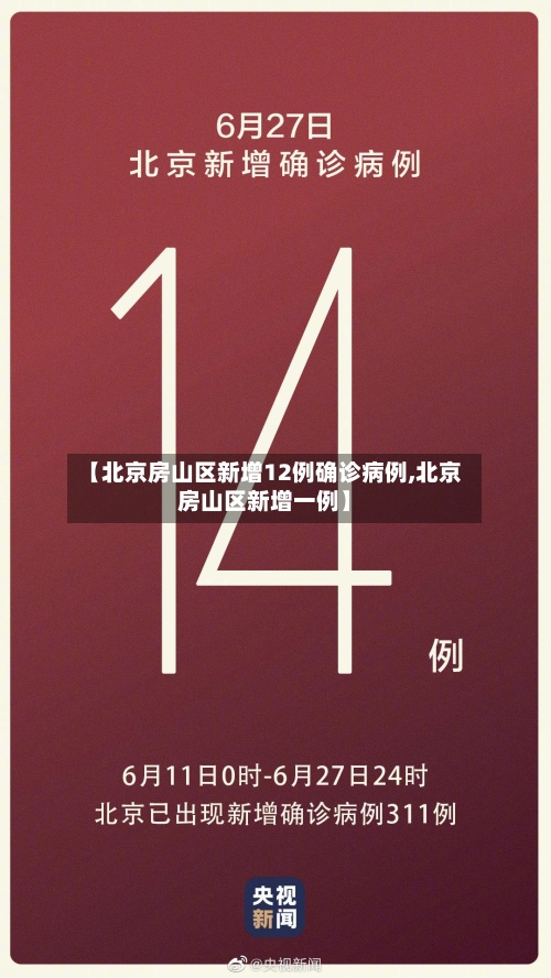 【北京房山区新增12例确诊病例,北京房山区新增一例】