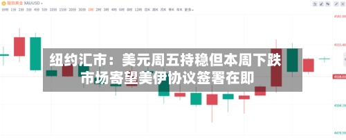 纽约汇市：美元周五持稳但本周下跌 市场寄望美伊协议签署在即