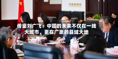 传鉴刘广飞：中国的未来不仅在一线大城市	，更在广袤的县域大地-第3张图片