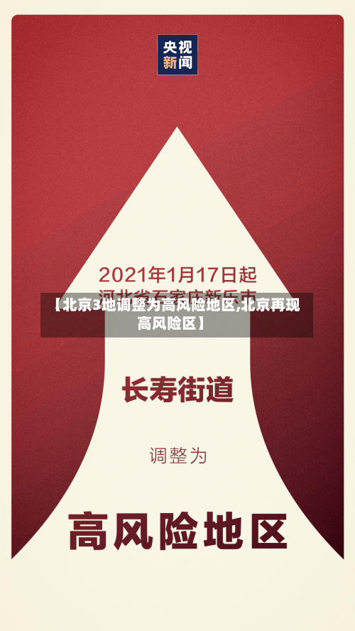 【北京3地调整为高风险地区,北京再现高风险区】
