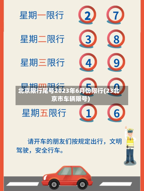 北京限行尾号2023年6月份限行(23北京市车辆限号)