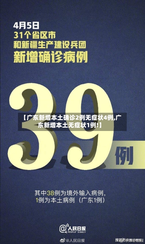 【广东新增本土确诊2例无症状4例,广东新增本土无症状1例!】-第2张图片