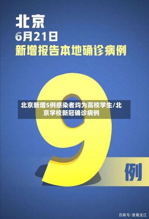 北京新增5例感染者均为高校学生/北京学校新冠确诊病例