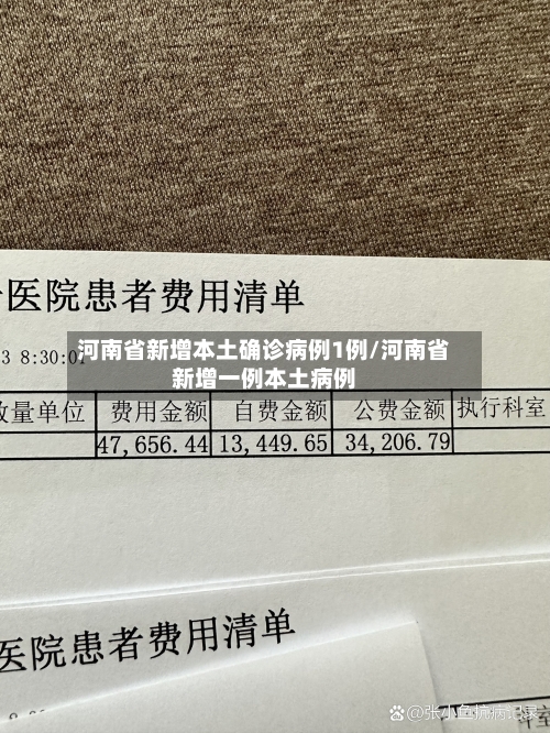 河南省新增本土确诊病例1例/河南省新增一例本土病例-第3张图片