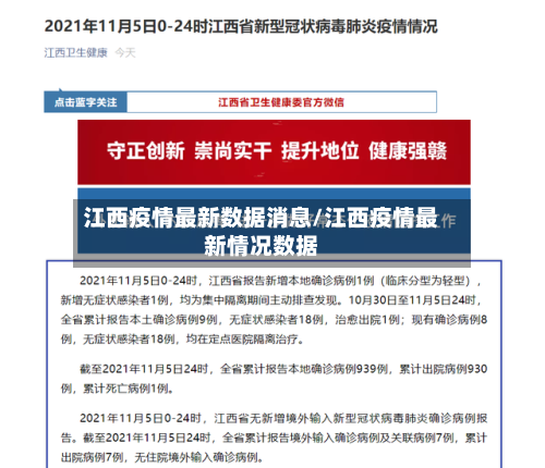 江西疫情最新数据消息/江西疫情最新情况数据