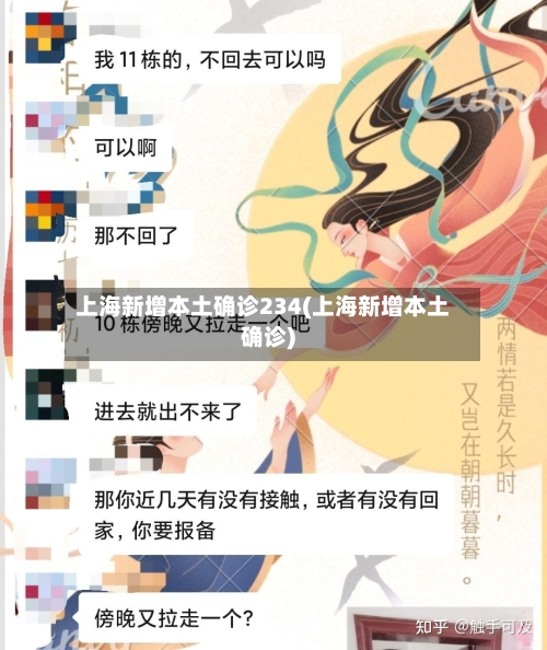 上海新增本土确诊234(上海新增本土确诊)