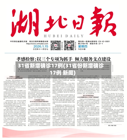 31省新增确诊17例(31省份新增确诊17例 新闻)