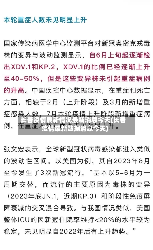 长春疫情最新情况最新消息今天(长春疫情最新数据消息今天)-第2张图片