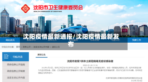 沈阳疫情最新通报/沈阳疫情最新发布