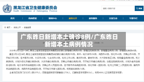 广东昨日新增本土确诊8例/广东昨日新增本土病例情况-第3张图片
