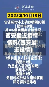 西安最近疫情情况(西安最近役情)
