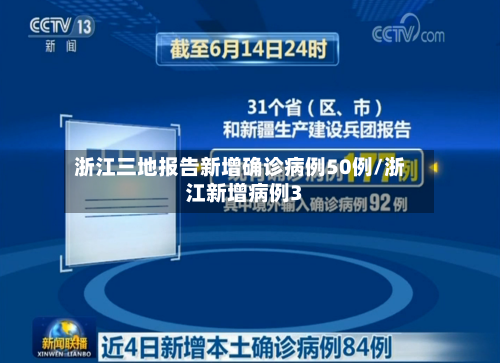 浙江三地报告新增确诊病例50例/浙江新增病例3
