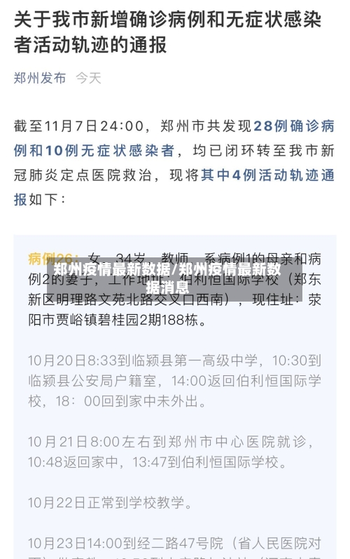 郑州疫情最新数据/郑州疫情最新数据消息-第2张图片