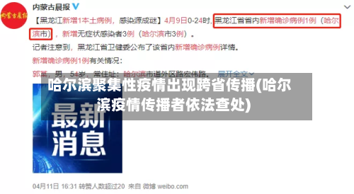 哈尔滨聚集性疫情出现跨省传播(哈尔滨疫情传播者依法查处)-第2张图片