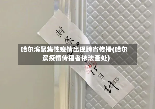 哈尔滨聚集性疫情出现跨省传播(哈尔滨疫情传播者依法查处)