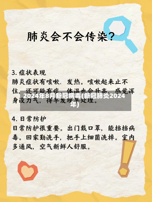 2024年8月新冠病毒(新冠肺炎2024年)