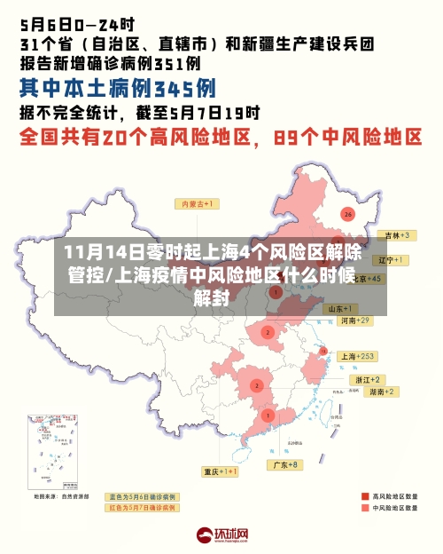 11月14日零时起上海4个风险区解除管控/上海疫情中风险地区什么时候解封-第3张图片