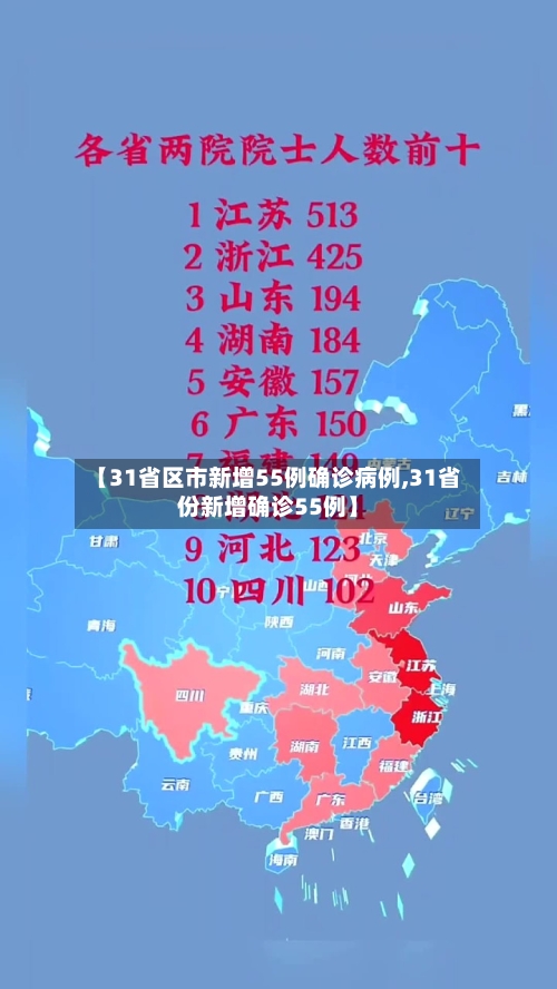 【31省区市新增55例确诊病例,31省份新增确诊55例】