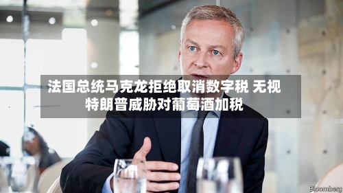 法国总统马克龙拒绝取消数字税 无视特朗普威胁对葡萄酒加税-第2张图片