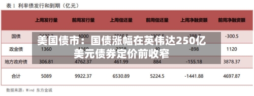 美国债市:国债涨幅在英伟达250亿美元债券定价前收窄-第2张图片