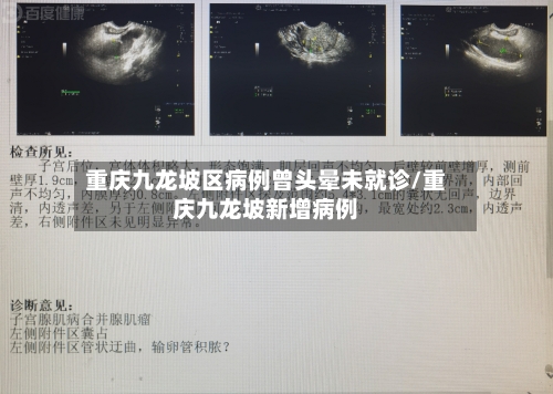 重庆九龙坡区病例曾头晕未就诊/重庆九龙坡新增病例
