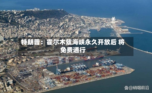 特朗普：霍尔木兹海峡永久开放后 将免费通行