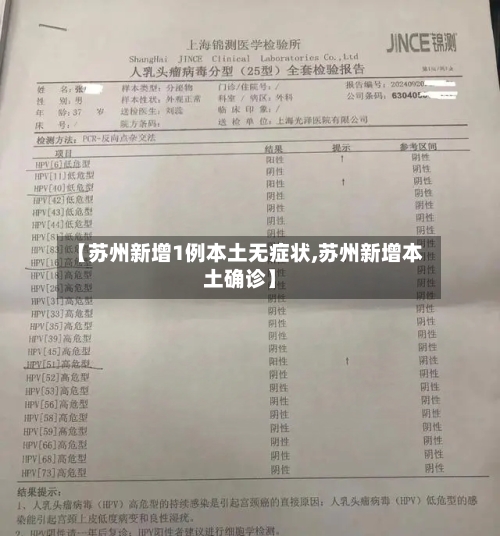 【苏州新增1例本土无症状,苏州新增本土确诊】-第3张图片