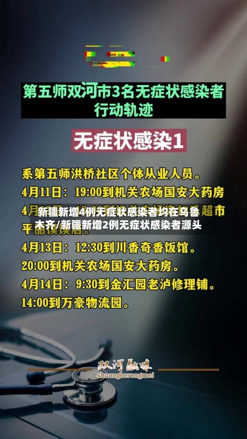 新疆新增4例无症状感染者均在乌鲁木齐/新疆新增2例无症状感染者源头-第2张图片