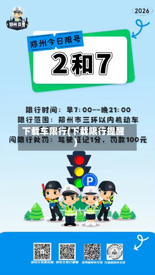 下载车限行(下载限行提醒)