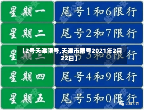 【2号天津限号,天津市限号2021年2月22日】-第2张图片
