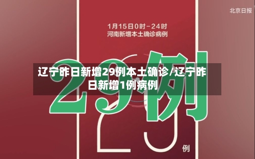 辽宁昨日新增29例本土确诊/辽宁昨日新增1例病例-第3张图片