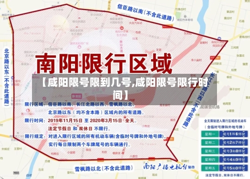 【咸阳限号限到几号,咸阳限号限行时间】-第2张图片