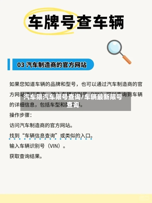 汽车限汽车限号查询/车辆最新限号查询-第2张图片