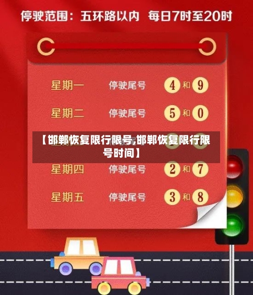 【邯郸恢复限行限号,邯郸恢复限行限号时间】-第3张图片