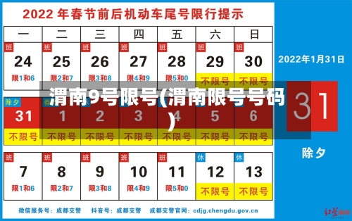 渭南9号限号(渭南限号号码)