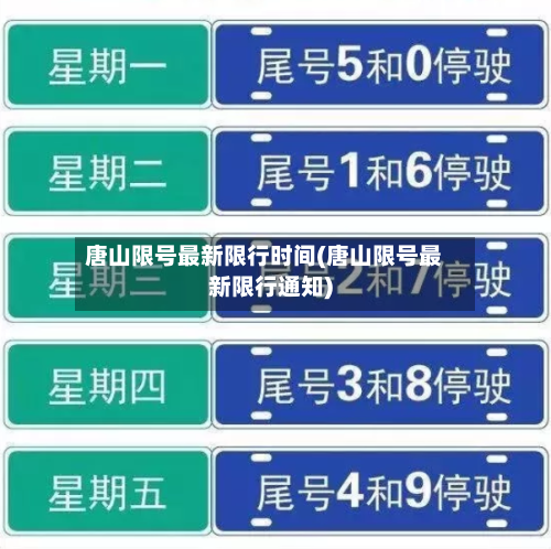 唐山限号最新限行时间(唐山限号最新限行通知)