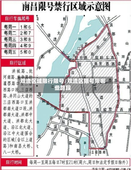 双流区域限行限号/双流区限号限哪些路段-第2张图片