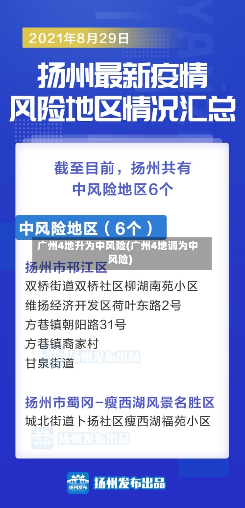 广州4地升为中风险(广州4地调为中风险)