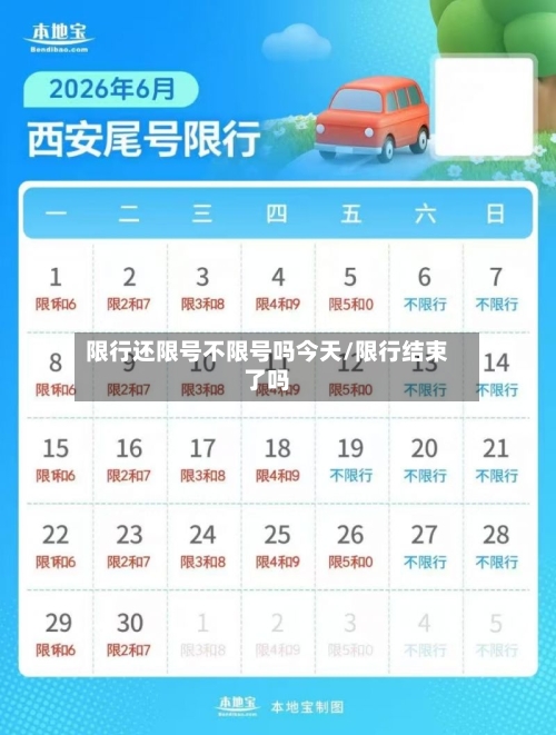 限行还限号不限号吗今天/限行结束了吗