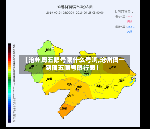 【沧州周五限号限什么号啊,沧州周一到周五限号限行表】