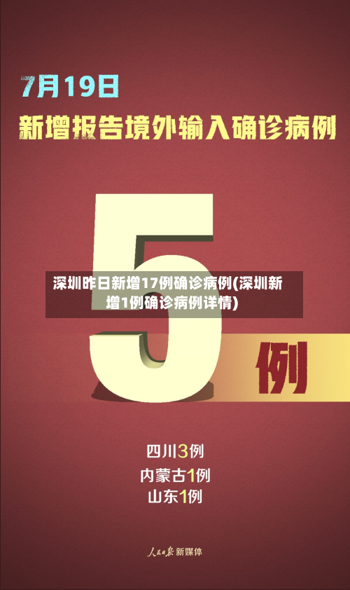深圳昨日新增17例确诊病例(深圳新增1例确诊病例详情)-第3张图片