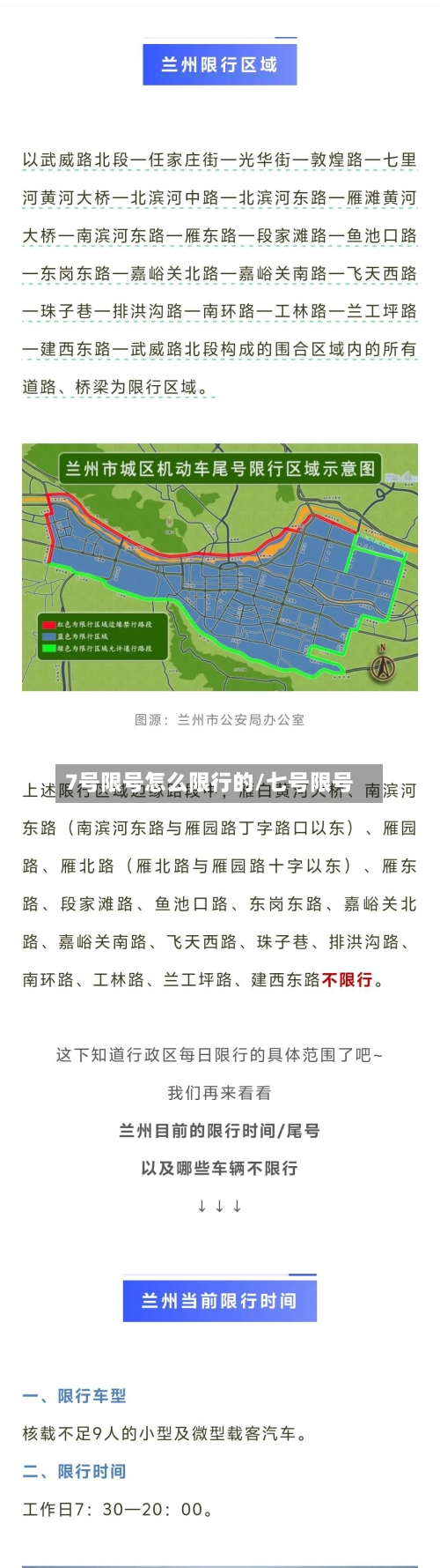 7号限号怎么限行的/七号限号-第2张图片