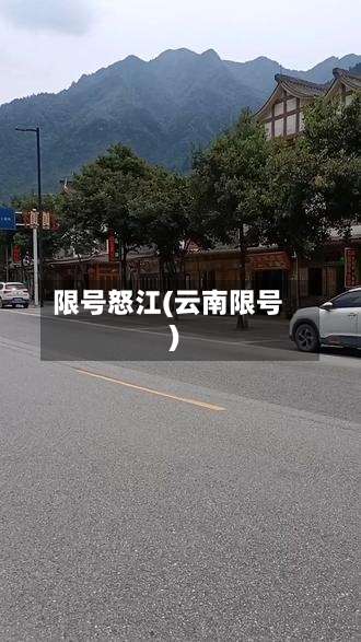 限号怒江(云南限号)