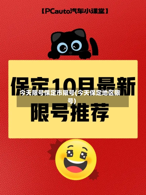 今天限号保定市限号(今天保定地区限号)