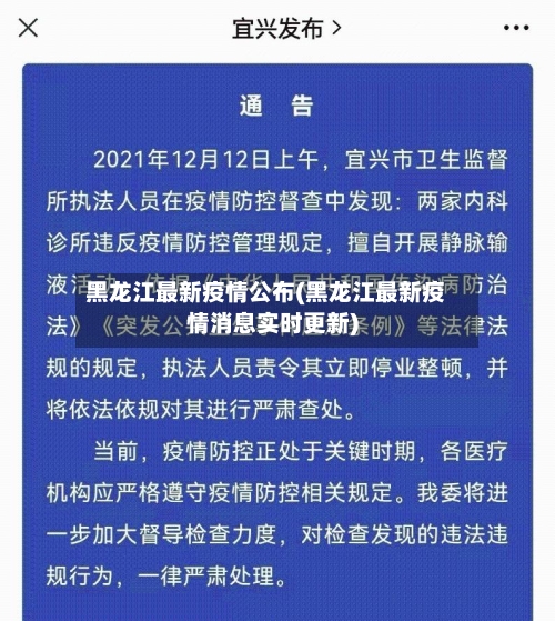 黑龙江最新疫情公布(黑龙江最新疫情消息实时更新)-第2张图片