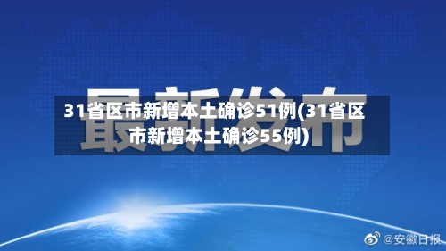 31省区市新增本土确诊51例(31省区市新增本土确诊55例)